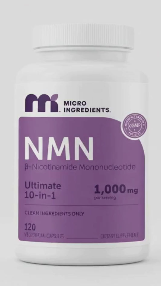 Micro Ingredients NMN 1000mg 10-in-1